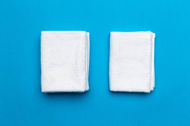 Spa havlu, üstten görünüm