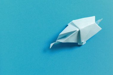 Origami kağıtları yakın çekim