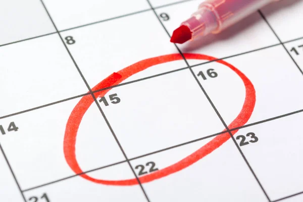 Takvim sayfasındaki tarihlerin kapatılması