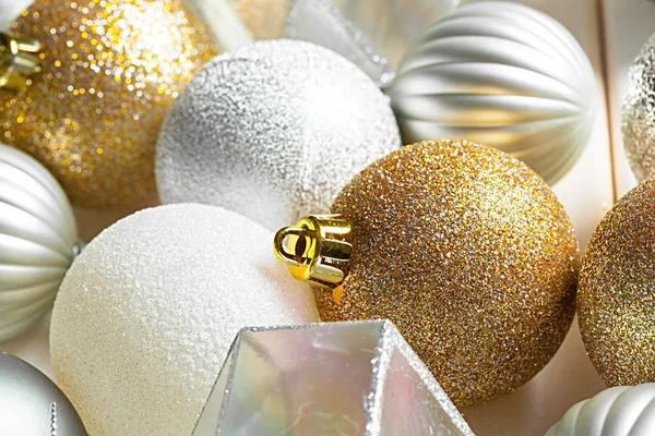Julhelgen Ornament Bakgrund Närbild — Stockfoto