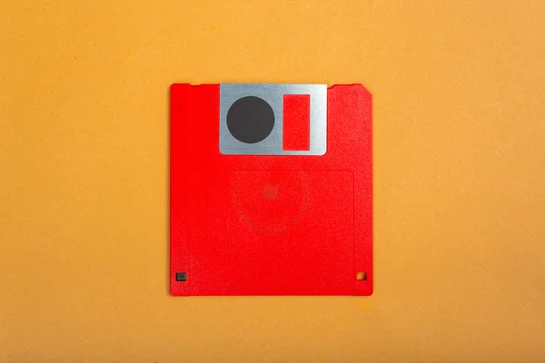 Disk Floppy Komputer Tampilan Close — Stok Foto