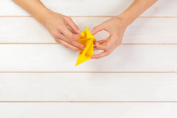 Origami Papírok Közelről — Stock Fotó