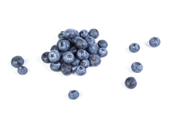 Blueberries Isolated White Background — Stock Photo, Image