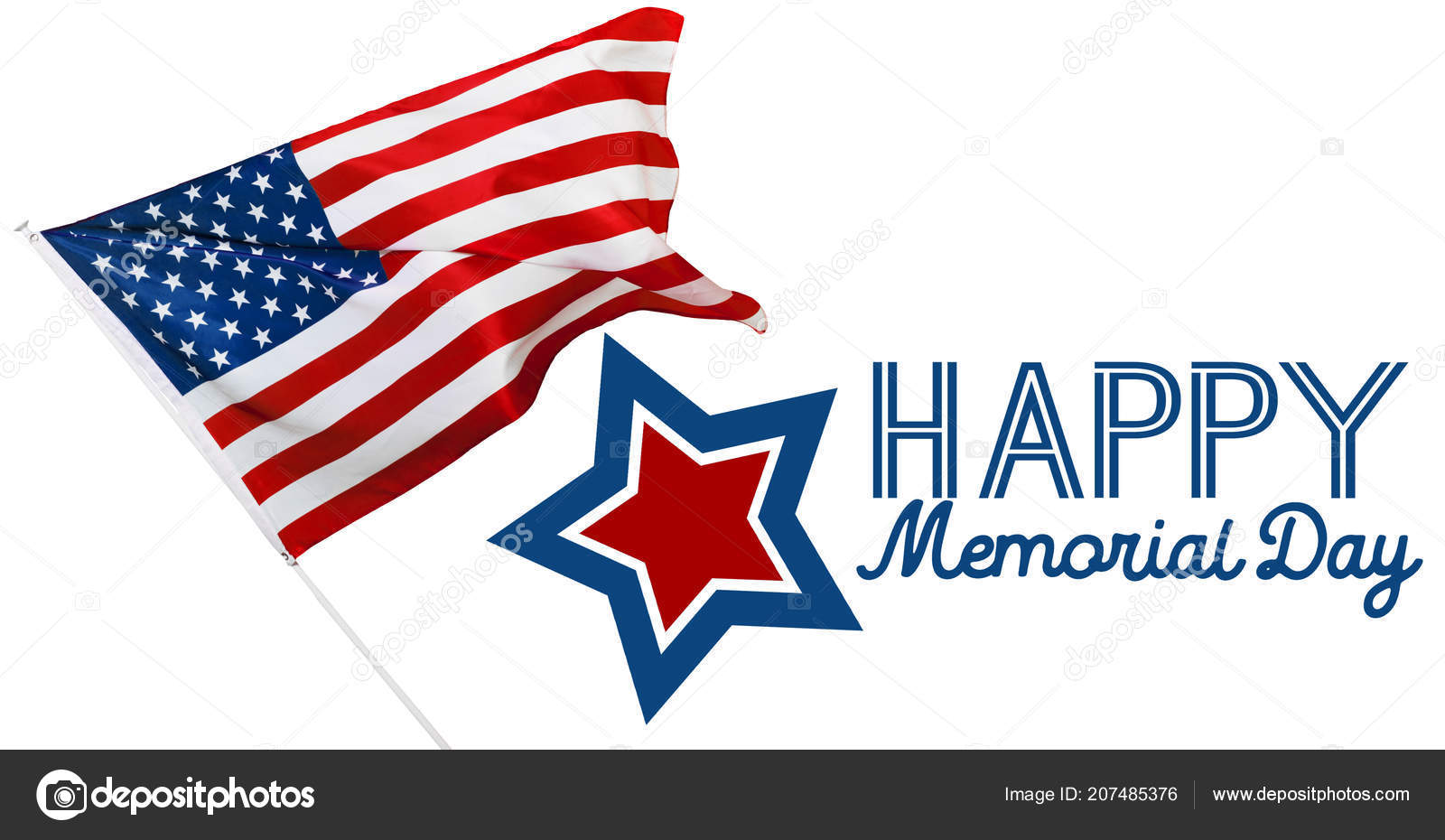 Memorial Day Holiday Background Stock Photo by ©Fotofabrika 207485376