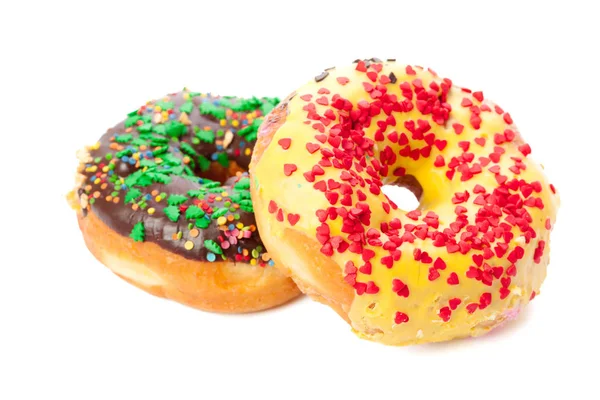 Donut Isoliert Auf Weiß — Stockfoto