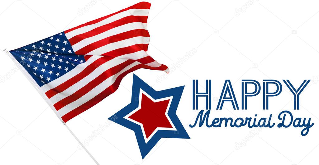 Memorial Day, holiday  on background,