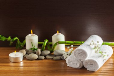 Spa konsept arka plan üzerinde Kapat