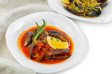 Taze midye, yakın çekim