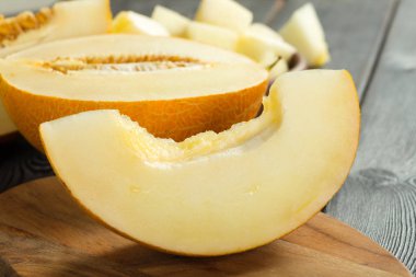 tablo, kavun dilimleri görünümü kapatın