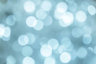 Arka plan bokeh mavi ışıklar