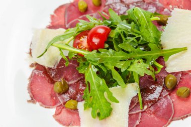 lezzetli et carpaccio, görünümü kadar yakın