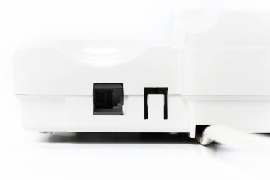 İnterkom sistemi arka plan üzerinde Kapat