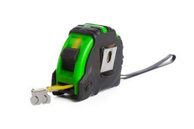 beyaz arkaplanda bant ölçüsü