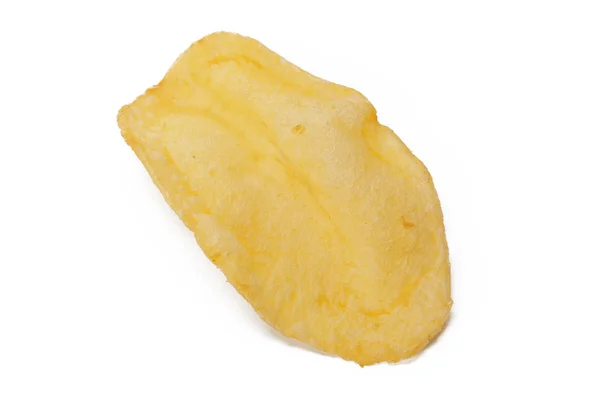 Patatas Fritas Aisladas Blanco —  Fotos de Stock