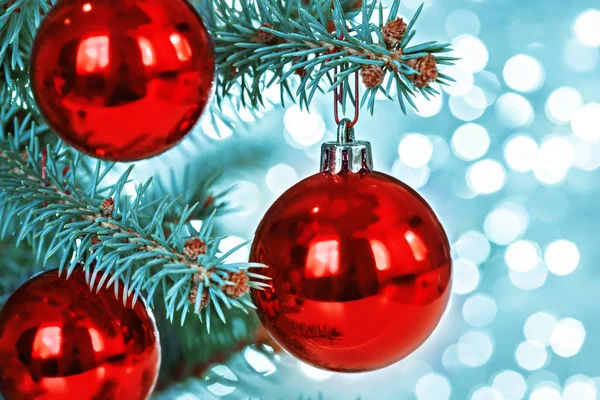 Christmas Decorations Background Close — Stock Photo, Image