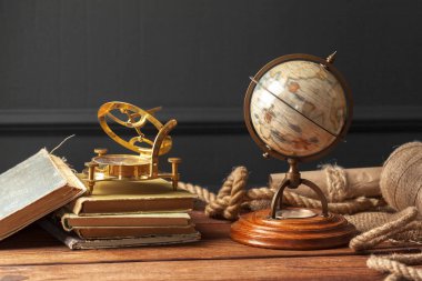 Vintage deniz nesnesinden yakından