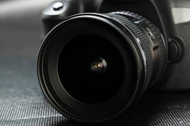 ayrıntılarda modern Dijital Slr fotoğraf makinesinin yakın çekim 