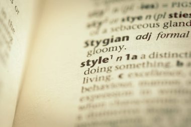 Kelimenin sözlük tanımı