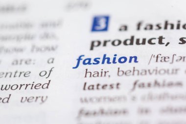 Kelimenin sözlük tanımı