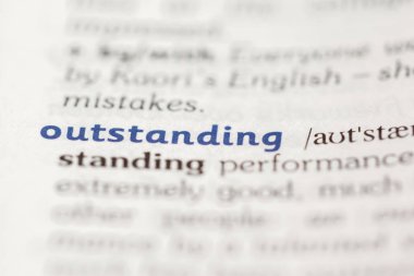 Kelimenin sözlük tanımı