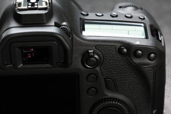 디지털 Slr 카메라 가까이 — 스톡 사진