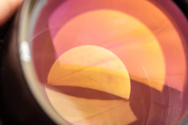 Kamera lens arka plan üzerinde yakın çekim, yakın çekim