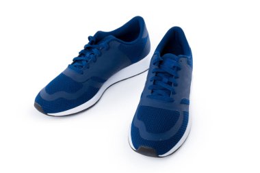 Beyaz bir arka plan üzerinde izole spor ayakkabı.