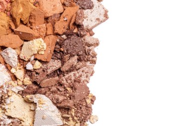 Göz merceği beyaz arkaplanda izole edildi