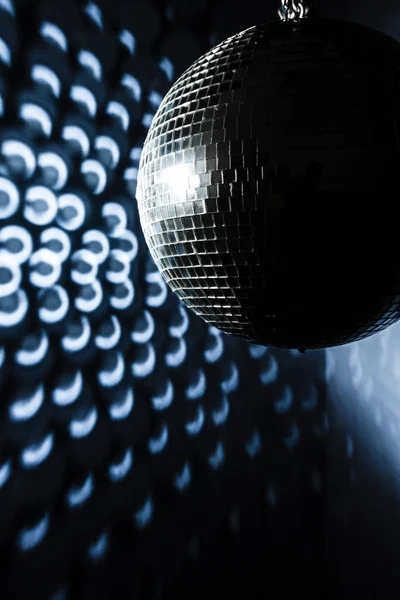 Mirror Disco Ball Blurred Background — Stock Photo, Image