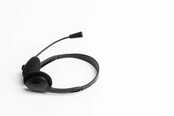 Audio Headset Table — Stock Photo, Image