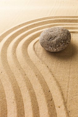 Zen Bahçe meditasyon taş arka plan