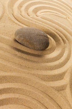 Zen Bahçe meditasyon taş arka plan