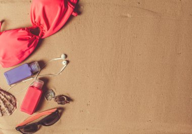 Kum plaj tatil aksesuarlar 