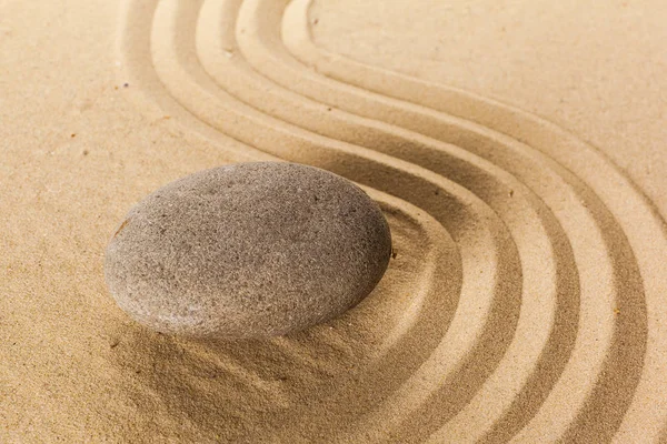 Zen Garden Meditation Stone Background — Stock Photo, Image