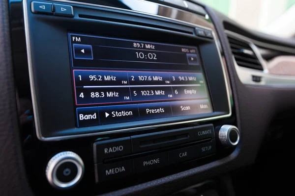 Smart Système Écran Tactile Multimédia Pour Automobile — Photo
