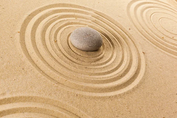 Zen Garten Meditation Stein Hintergrund — Stockfoto