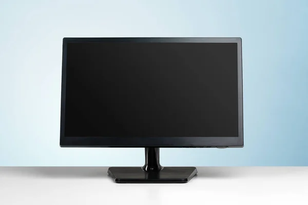 Front View Monitor Table — Stock Photo, Image