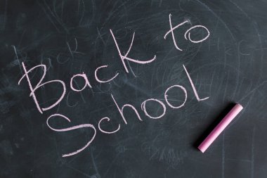 Geri okul kara tahta kroki için