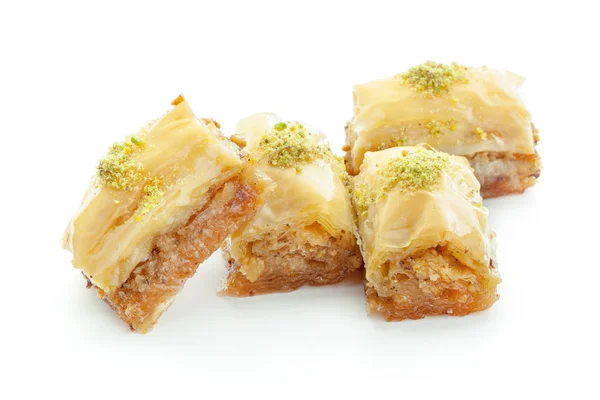 Lezzetli Türk Ramazan Tatlı Baklava — Stok fotoğraf