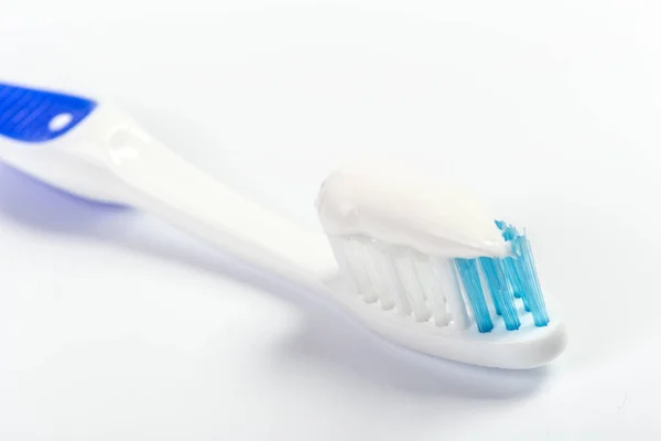 Close View Toothbrush Light Background — Stock Photo, Image