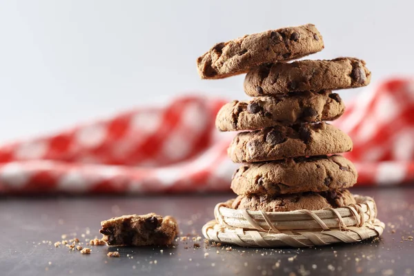 Csokoládé Chip Cookie Kat Kiadványról — Stock Fotó