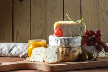 peynir kompozisyonu tablo yakından görmek 