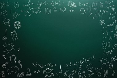 Okul arka plan Tema seamless modeli