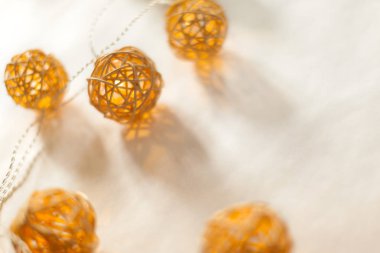 açık renkli Noel ışıkları