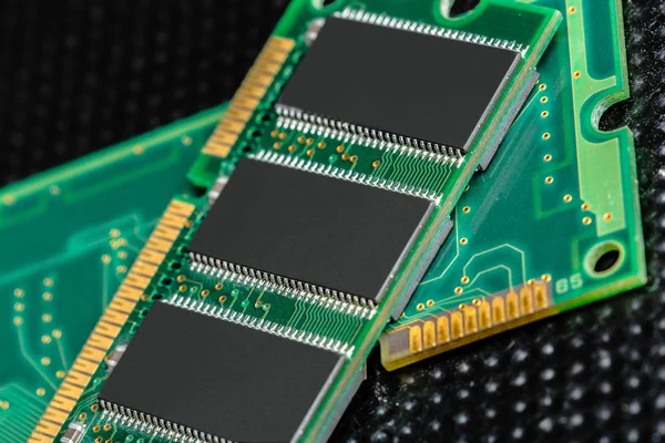 Computerchip Teknik Och Elektronikindustrin — Stockfoto