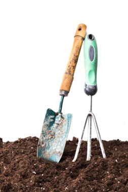 toprak zemin, Bahçe küreği bahçıvanlık kürek