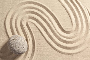 Japon Bahçe zen stone