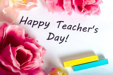 Öğretmenin gün tatil. kopya alanı