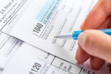 Vergi formları, görünümü Kapat 