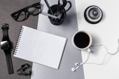 renkli çalışma alanı yakın çekim 